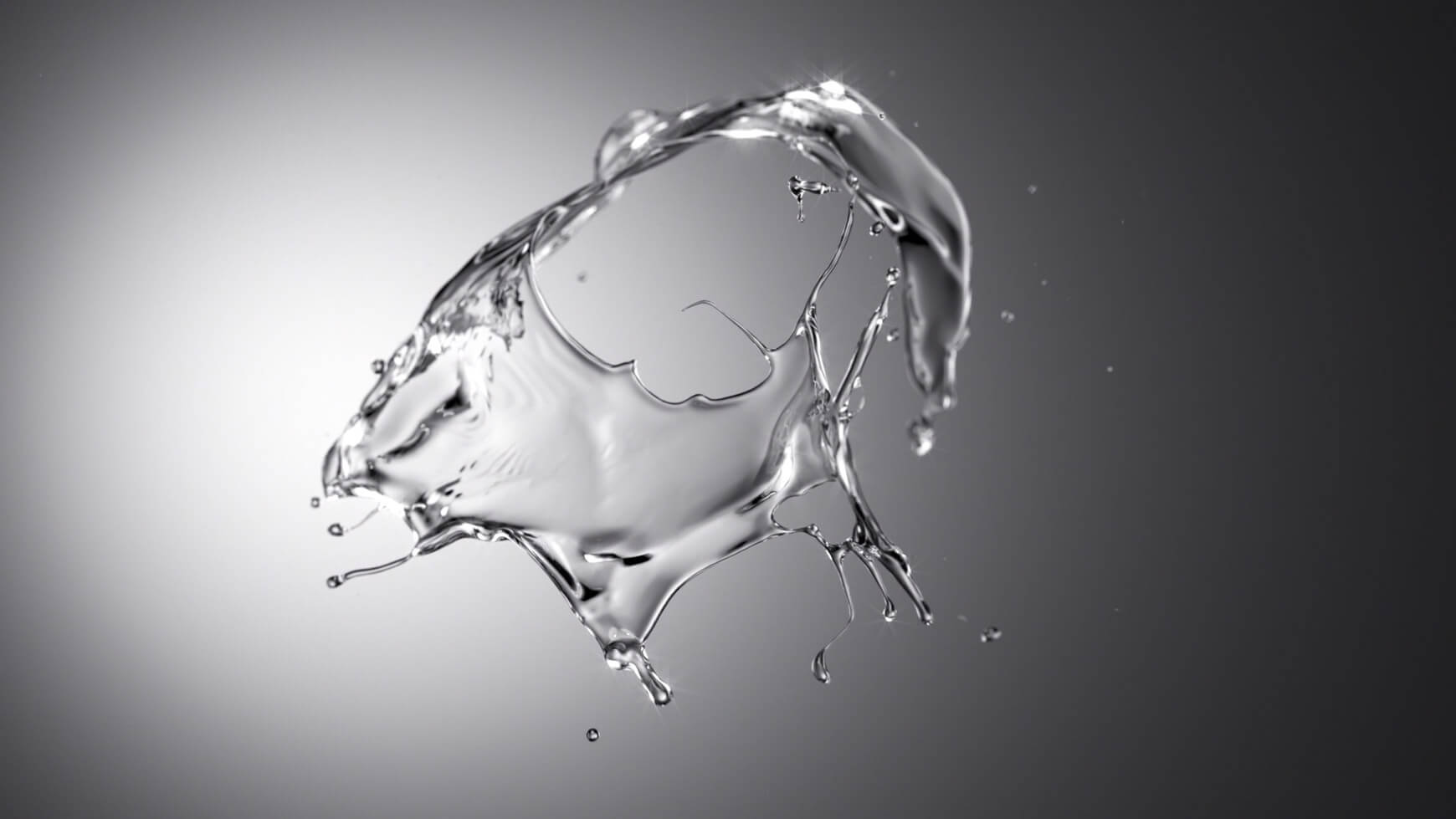 Water Splashes VFX Fluid Effects Animated 6