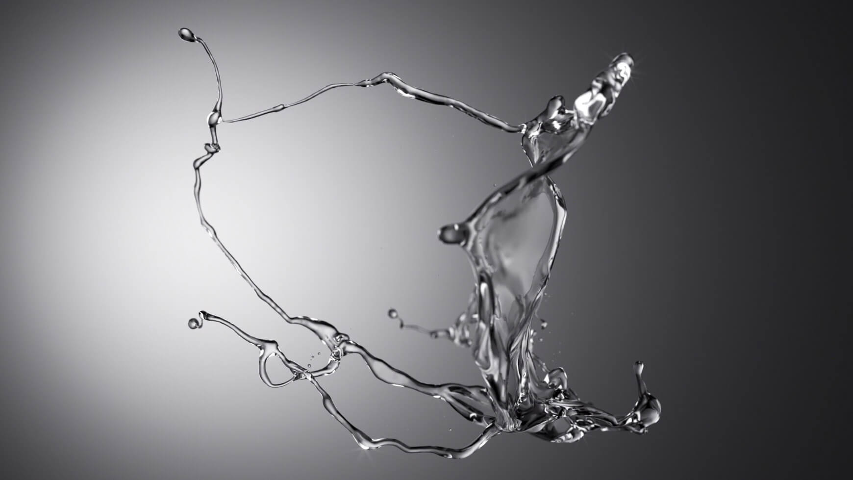 Water Splashes VFX Fluid Effects Animated 6