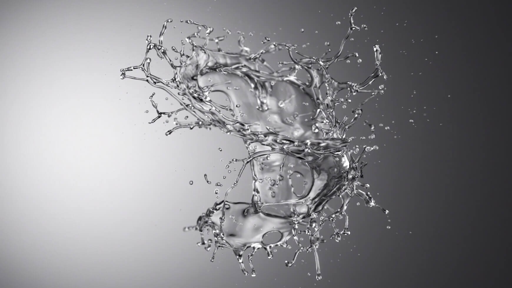 Water Splashes VFX Fluid Effects Animated 6
