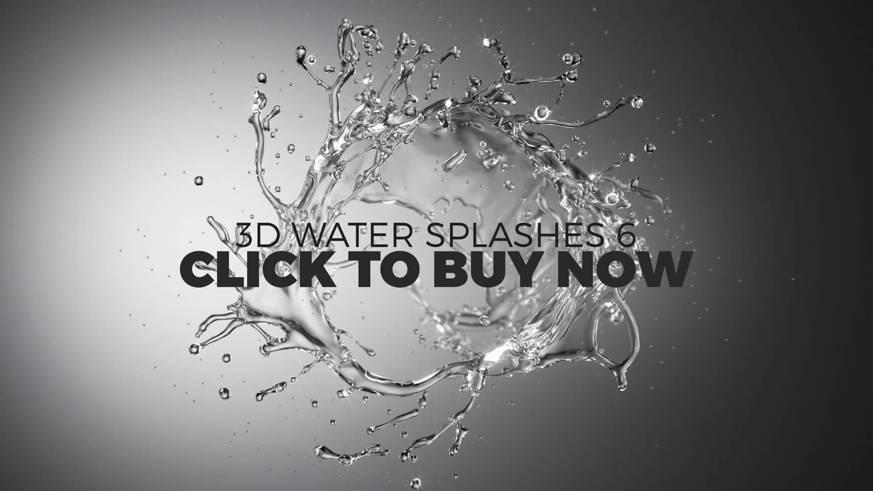 Water Splashes VFX Fluid Effects Animated 6