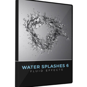 Water Splashes VFX Fluid Effects Animated 6
