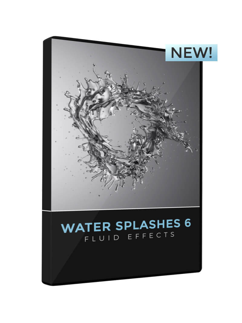 Water Splashes VFX Fluid Effects Animated 6