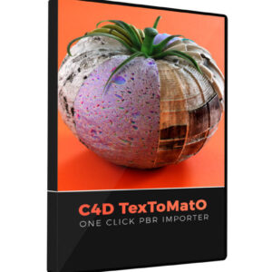 C4D TexToMatO One Click PBR Material Importer Cinema 4D Redshift
