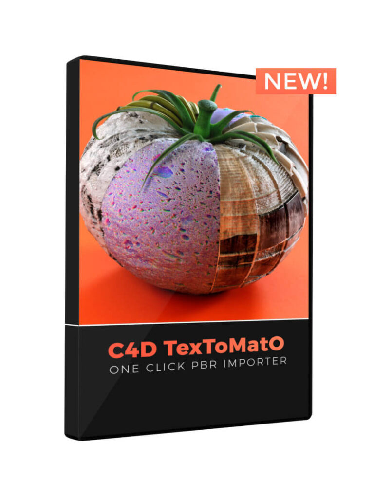 C4D TexToMatO One Click PBR Material Importer Cinema 4D Redshift