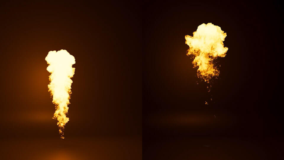 VDB Pyro Fire Burst Free The Pixel Lab