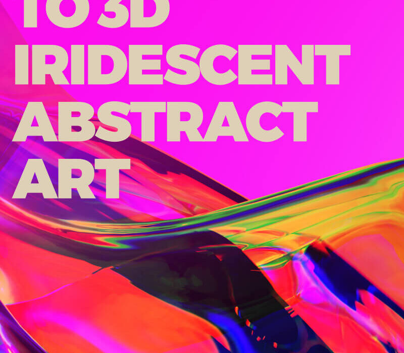 Cinema 4D Octane Tutorial Iridescent Abstract 3D Arta