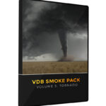 Animated VDB Tornado The Pixel Lab OpenVDB Volume