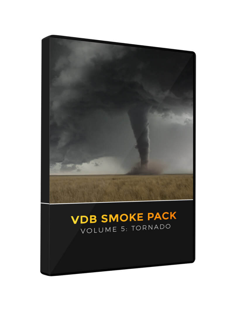 Animated VDB Tornado The Pixel Lab OpenVDB Volume