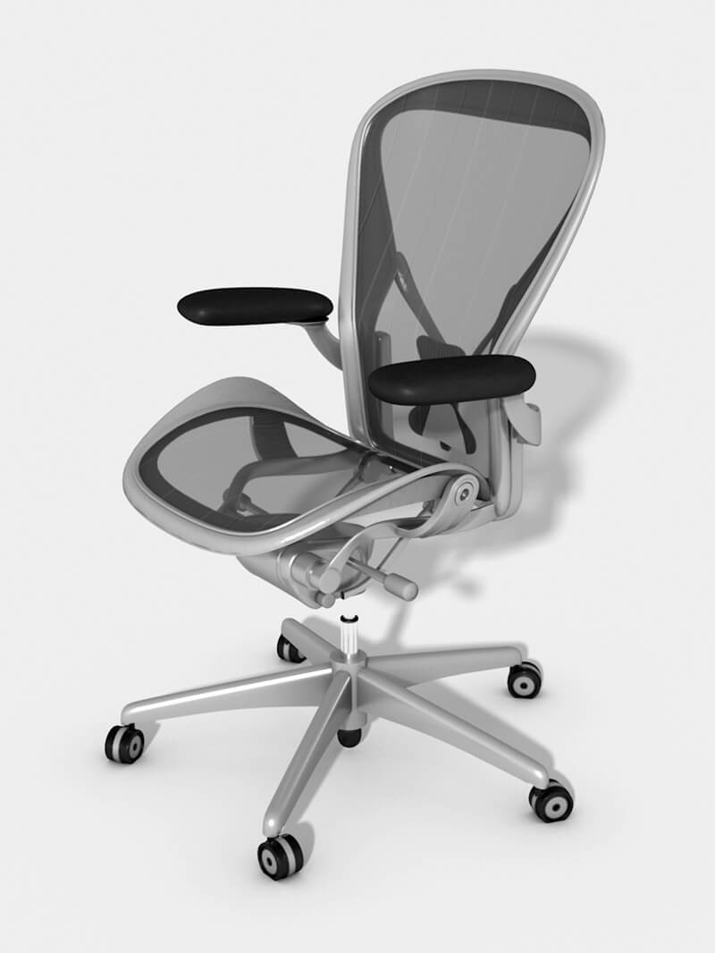 Free 3D Model Chair Herman Miller Aeron