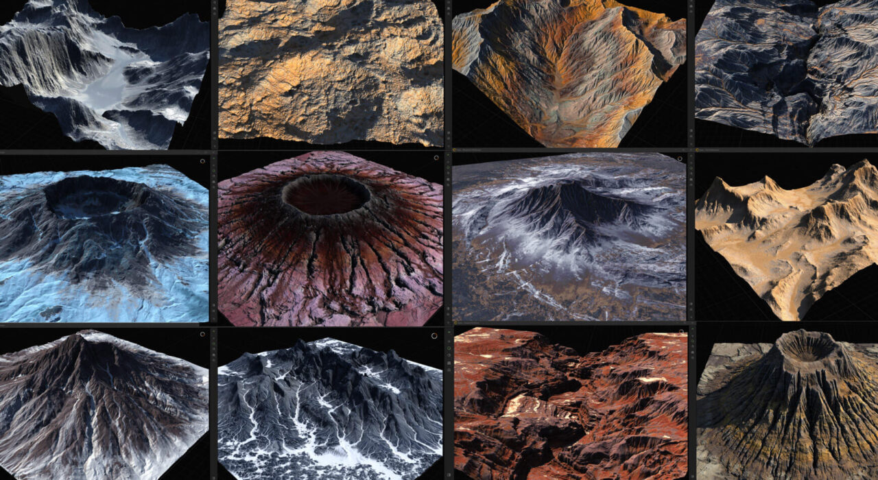 Free Gaea 3D Terrain Files Landscapes