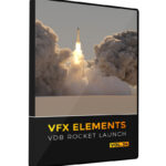 VFX Elements VDB Rocket Launch
