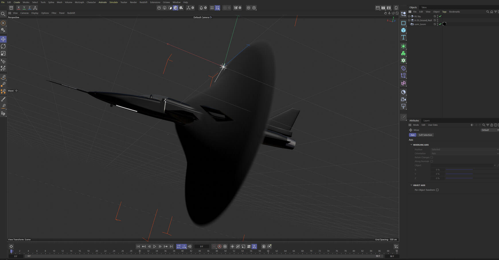 Free VDB OpenVDB Sonic Boom 3D Asset VFX