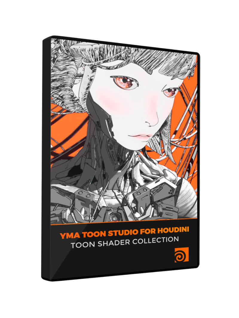 Toon Studio Shader Textures for Houdini