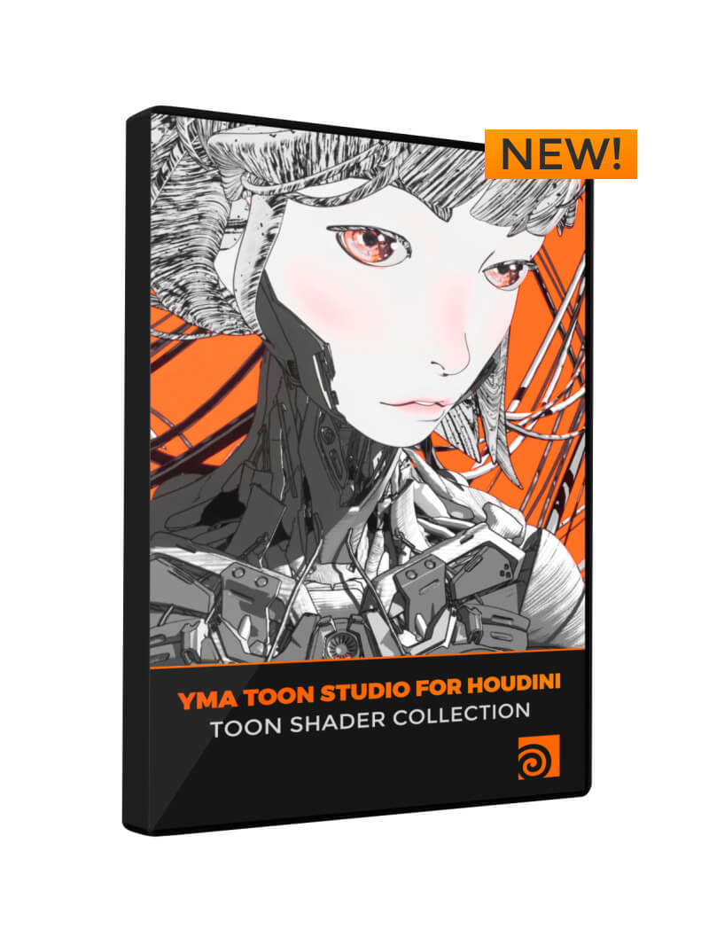 Toon Studio Shader Textures for Houdini