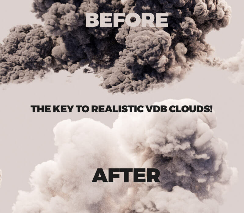 VDB Clouds Shading Tutorial 3D