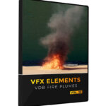 VFX Elements 3D Fire Plumes DVD