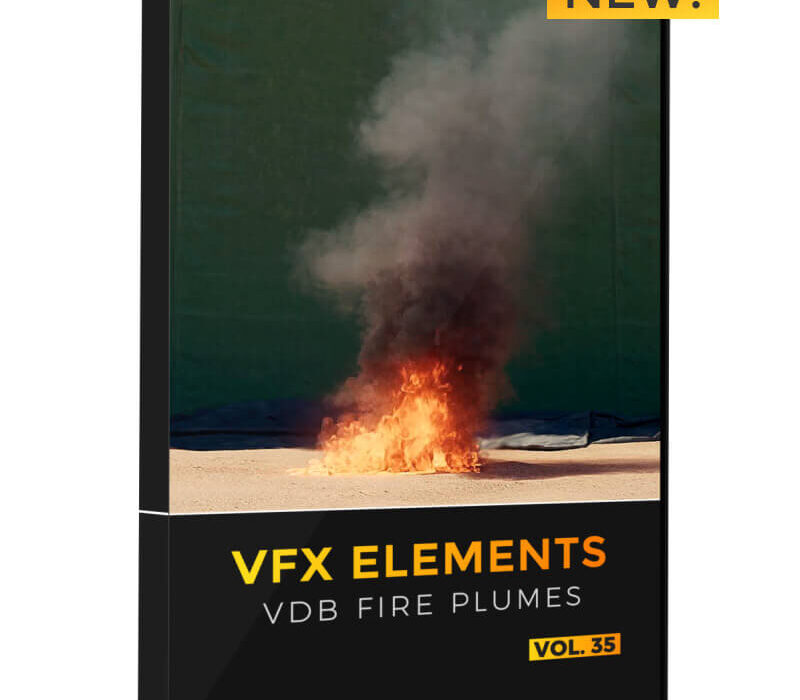 VFX Elements 3D Fire Plumes DVD