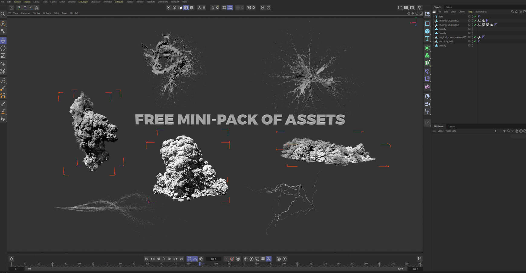 Free 3D Assets for Pixel Lab Design Packshot Contest