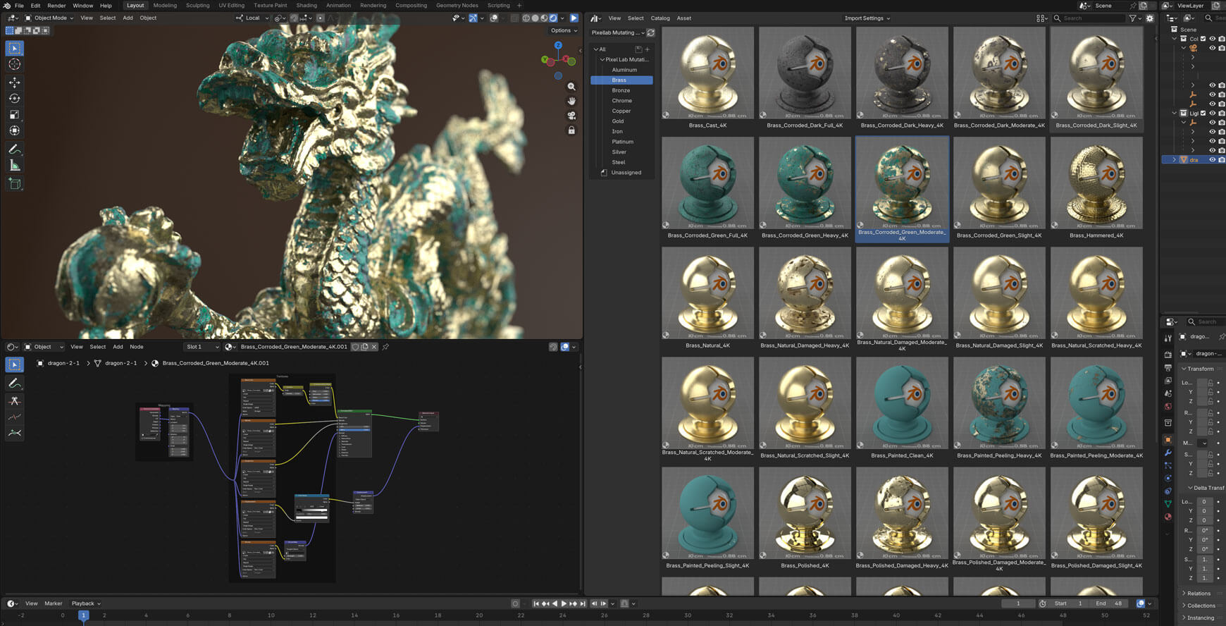 Pixel Lab Blender Cycles Eevee Material Texture Pack Metal