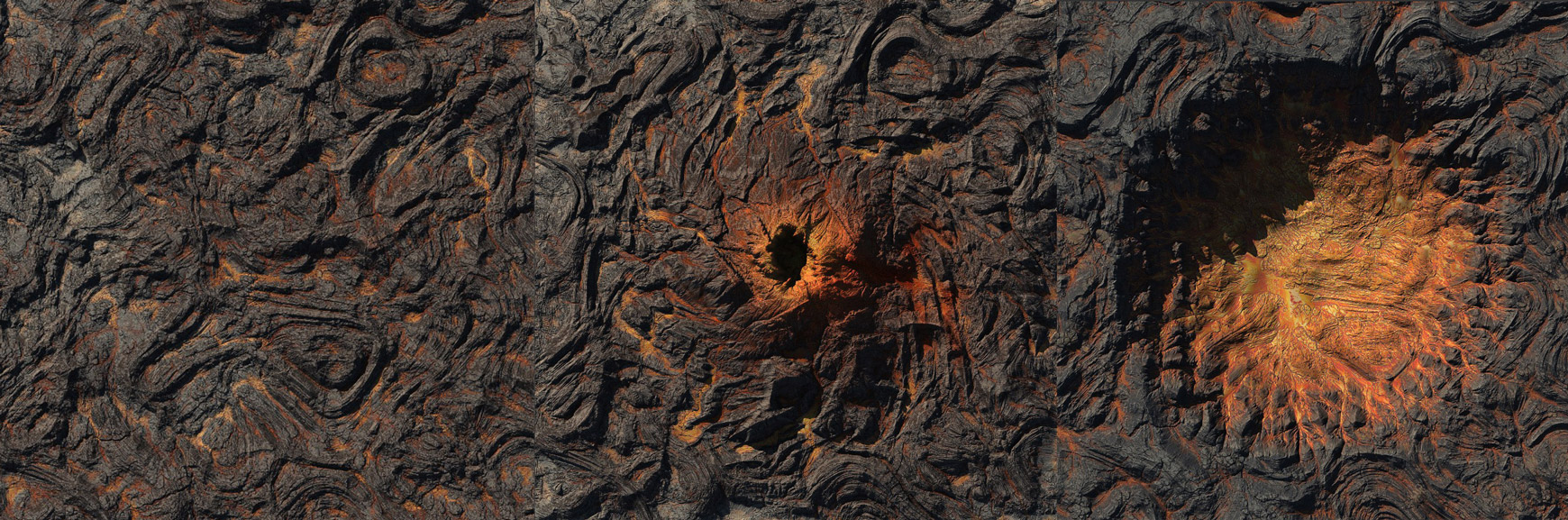 The Pixel Lab Volcano Texture Models and Materials