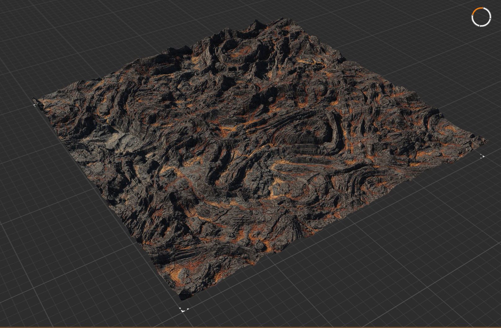 The Pixel Lab Volcano Texture Model C