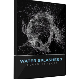 VFX Fluid FX Splashes Simulations 3D Pack 7