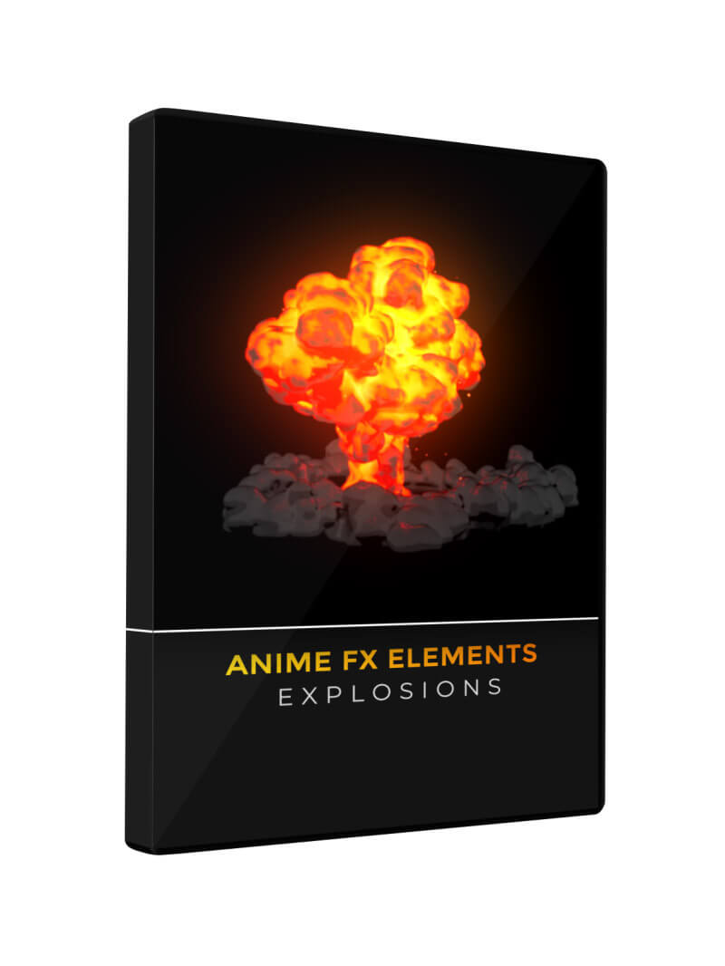 Anime FX Elements 3D Explosions Pixel Lab Cartoon