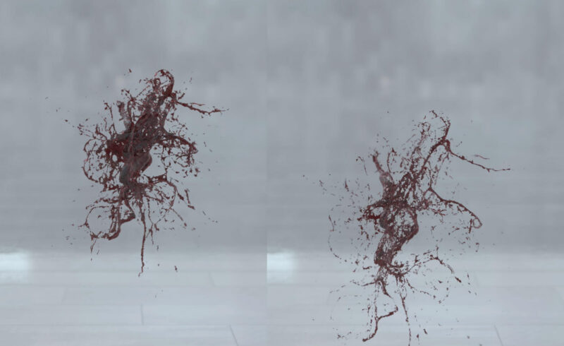 Free 3D Blood Hit Animated VFX Asset