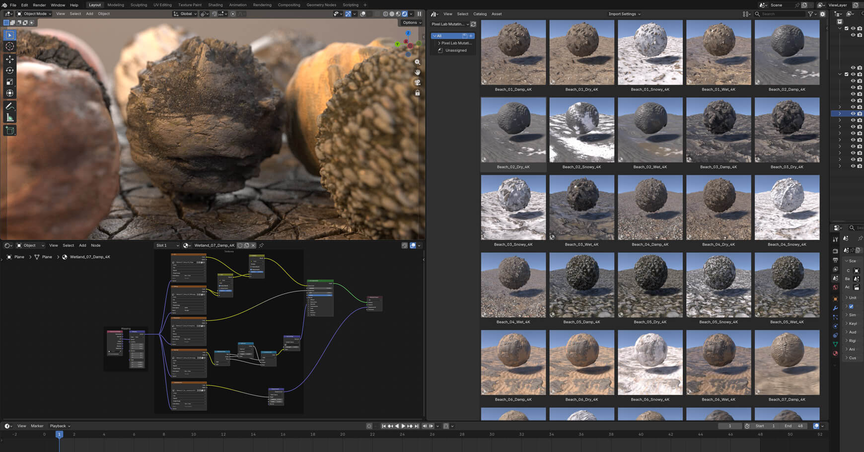Pixel Lab Mutating Materials Texture
