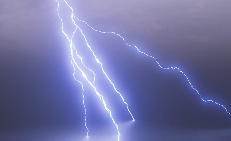 Free 3D Asset Lightning Bolt