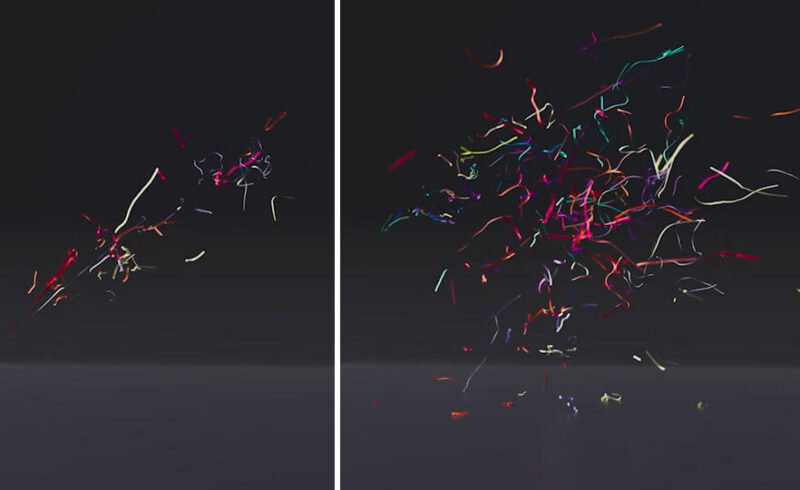 Free Pyro Confetti Burst 3D Asset