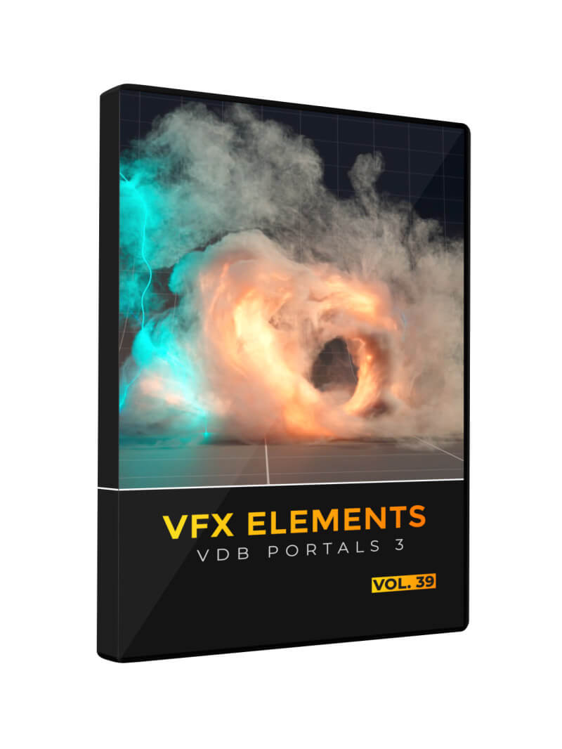 VFX Elements VDB Portal 3 3D Element