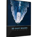 VFX Fluid FX Splashes Boat Ship Wakes Water Trail