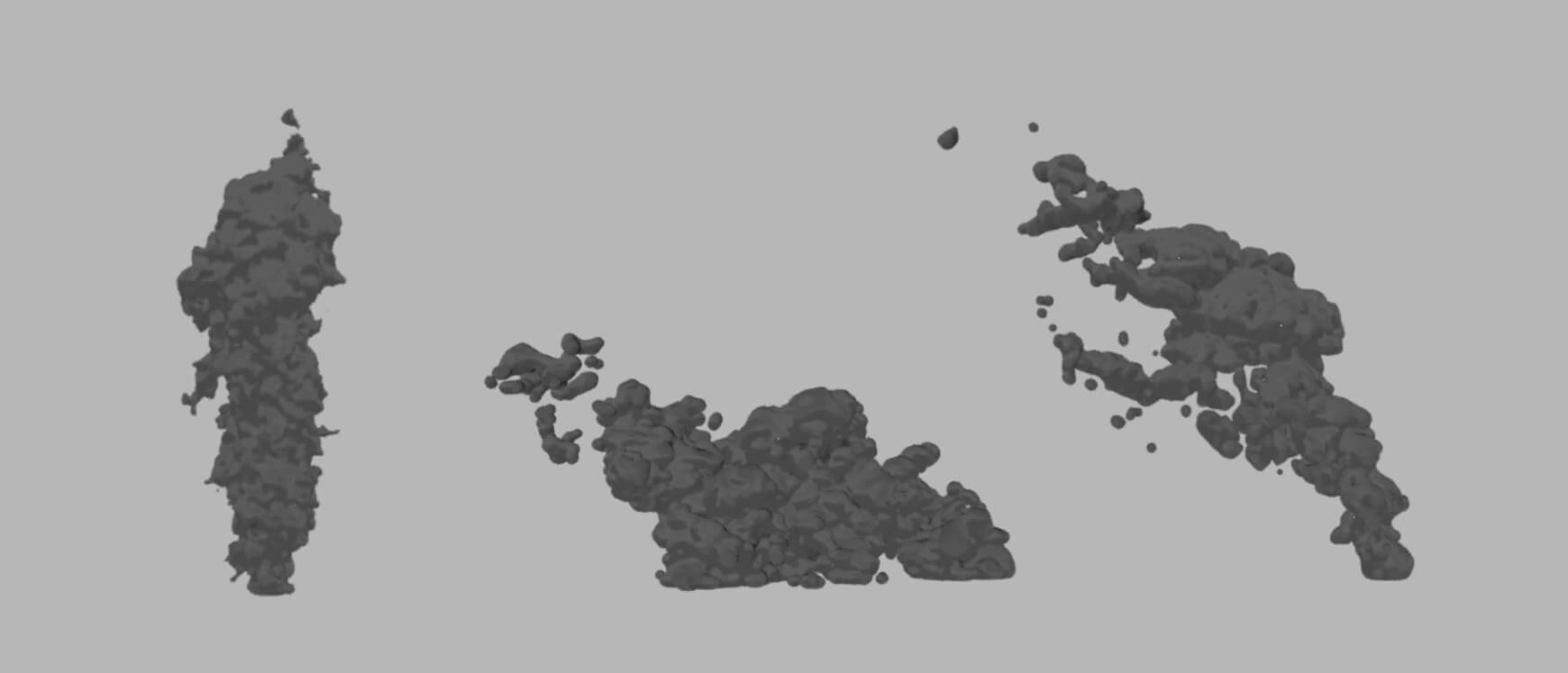 Anime FX Elements Smoke Plumes