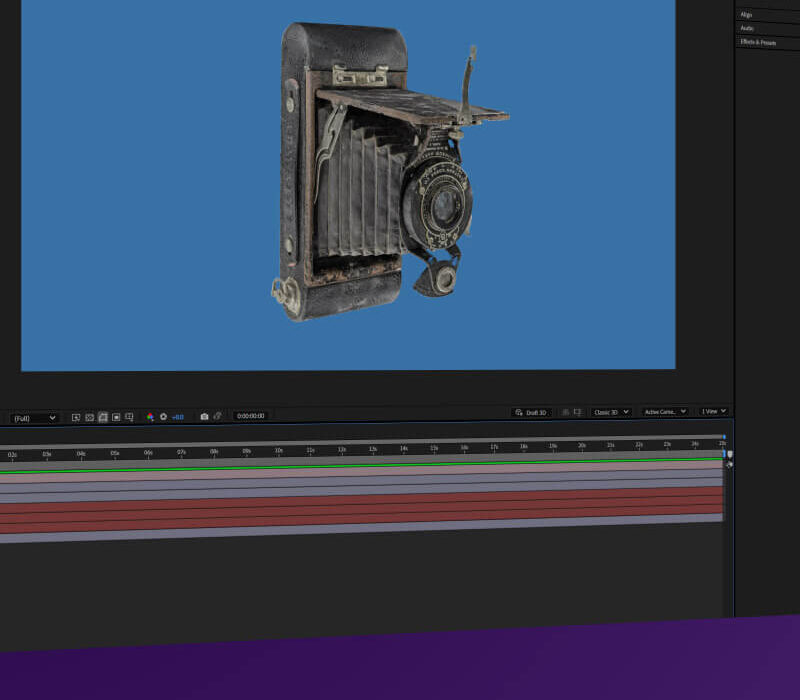 3D Gaussian Cloud Pack After Effects