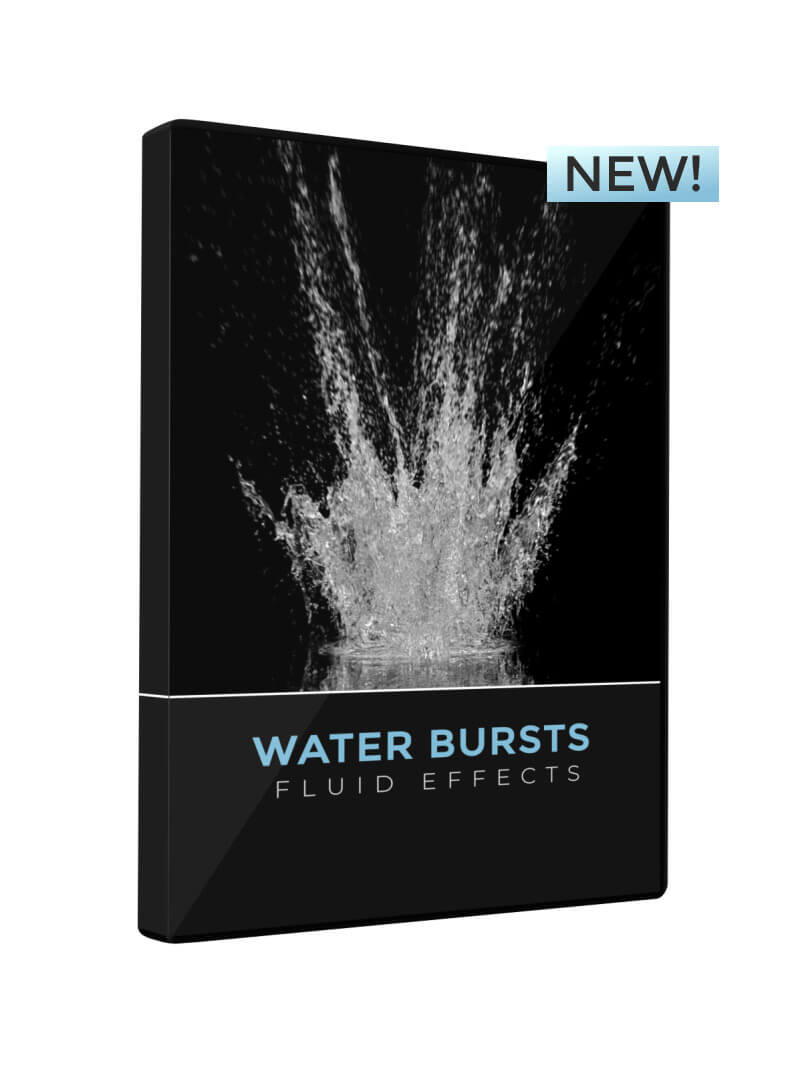 Fluid Effects Water Bursts 3D Simulation
