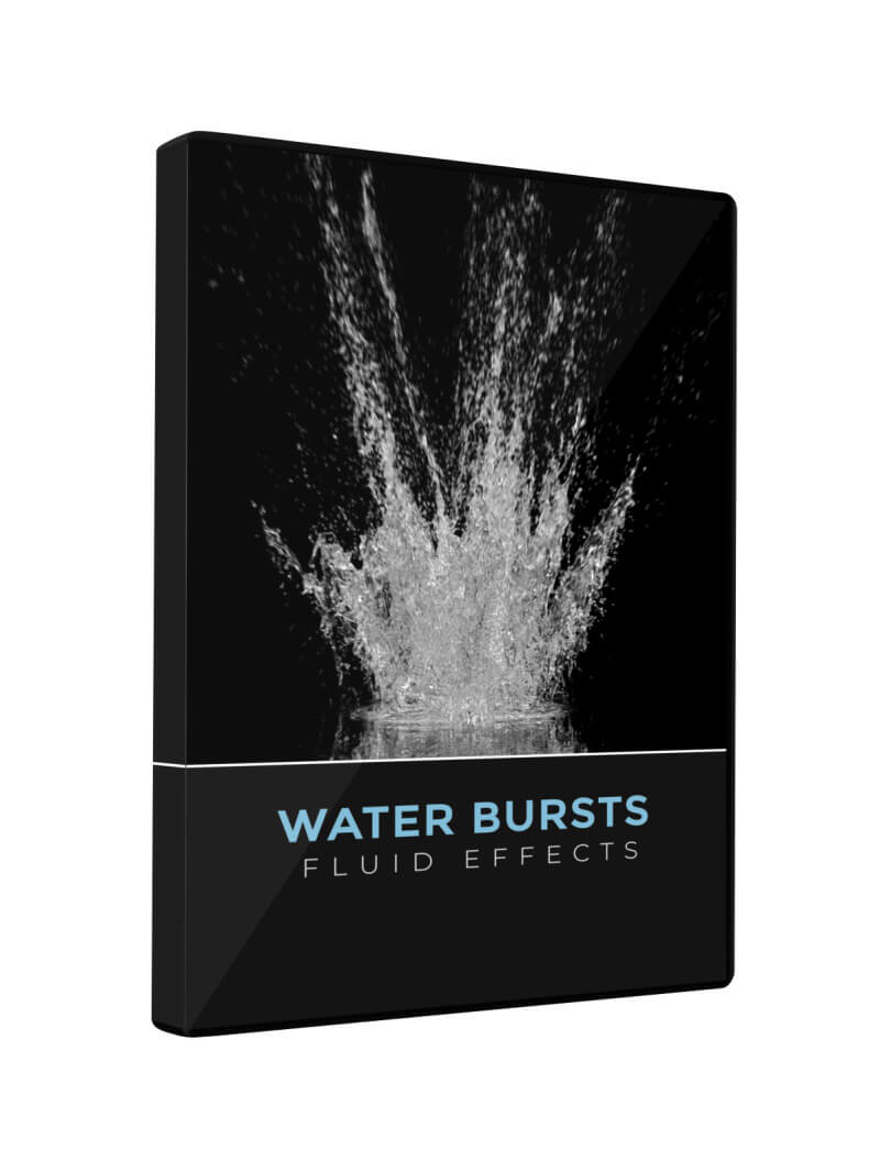 Fluid Effects Water Bursts 3D Simulation