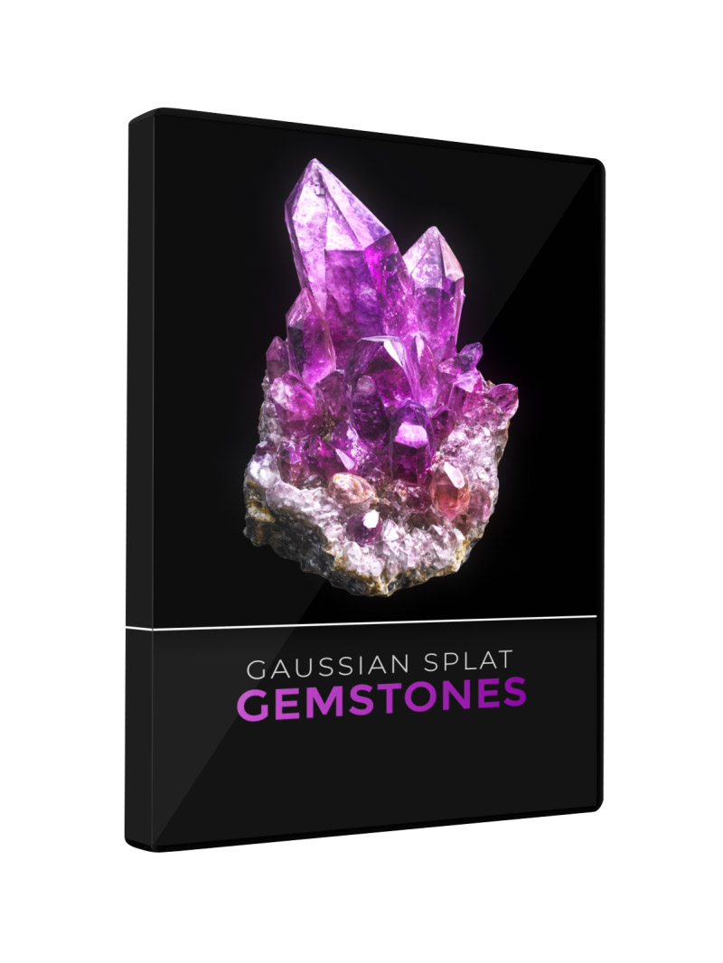 Pixel Lab 3D Gaussian Splat Gemstone