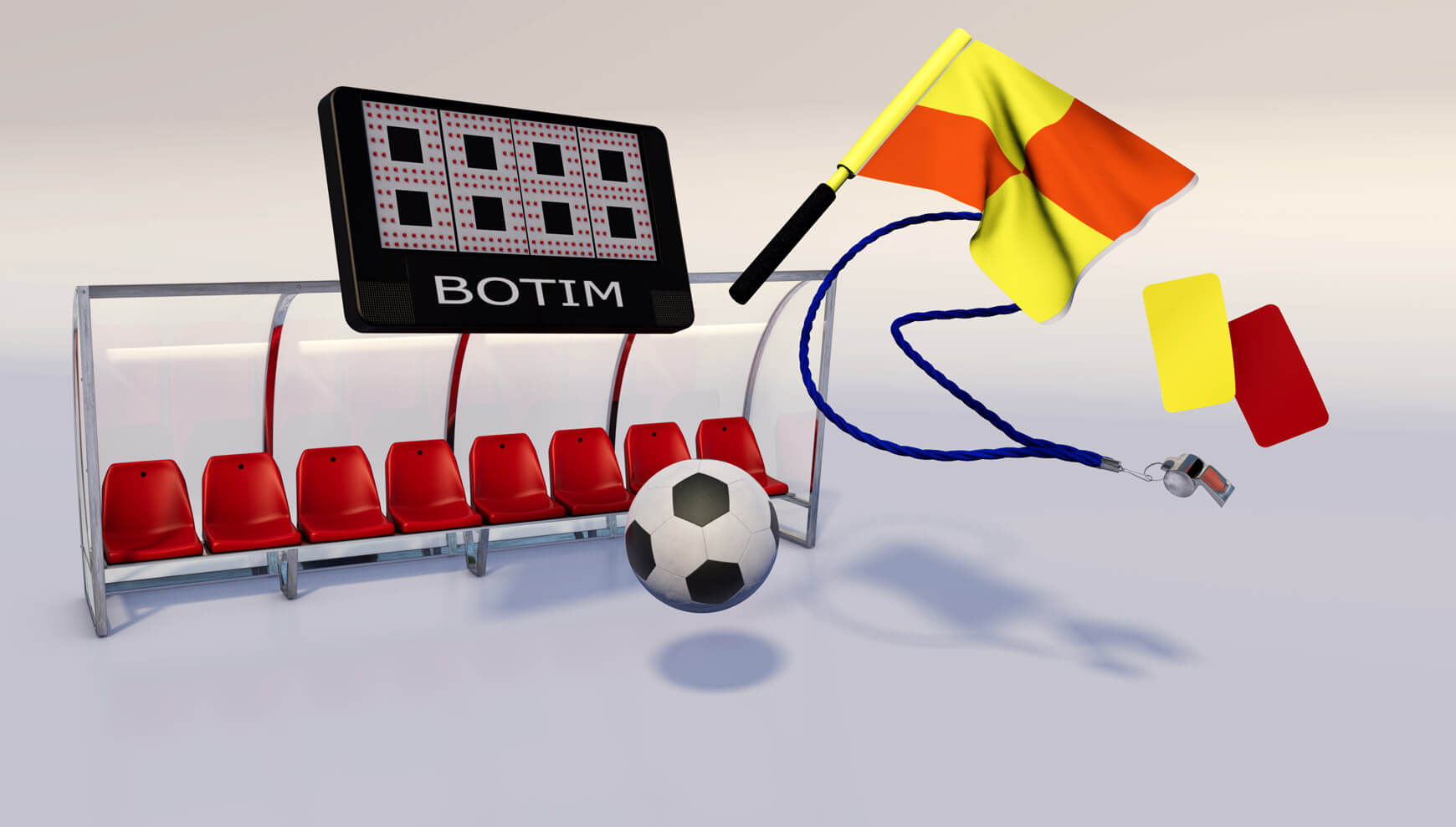 Free 3D models soccer objects