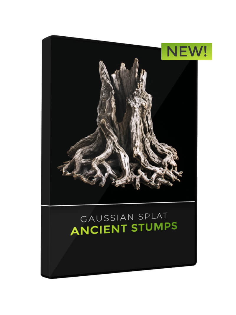 Pixel Lab Gaussian Splat Pack Ancient Tree Stumps