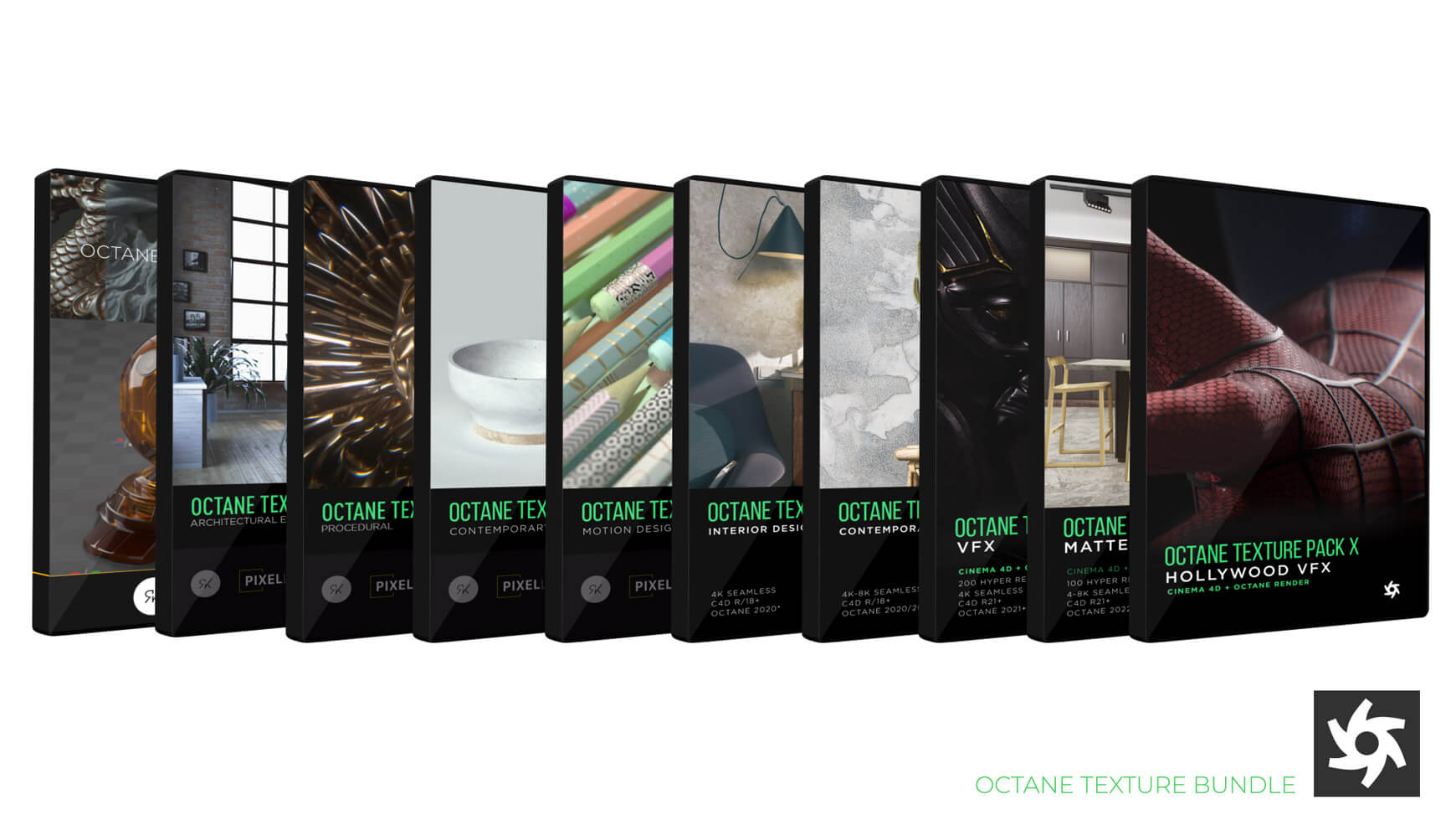 Pixel Lab Octane Textures Materials Bundle