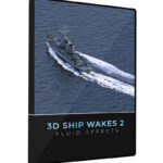 VFX Fluid Ship Wakes 3D Assets