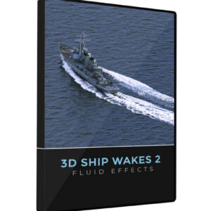 VFX Fluid Ship Wakes 3D Assets